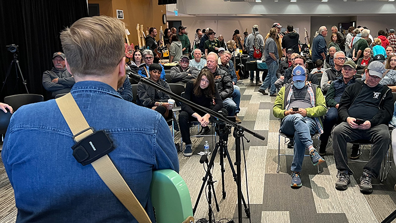 Matty McKay Appearance at the 2023 Calgary Guitar Show